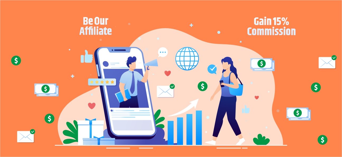 Be Our Affiliate - Gain 15% Commission